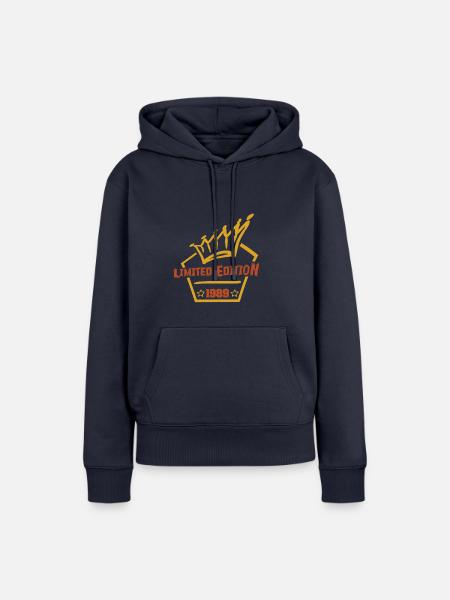 1989 - Frauen Premium Bio Hoodie - Navy