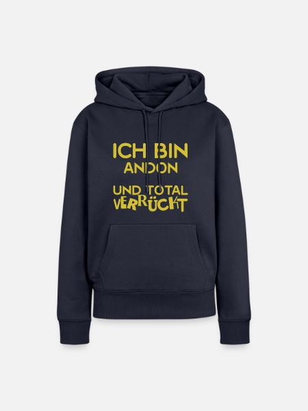 Andon - Frauen Premium Bio Hoodie - Navy