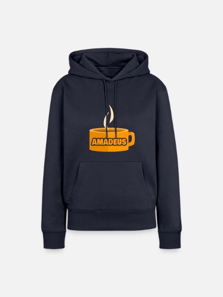 Geschenk für Amadeus - Frauen Premium Bio Hoodie - Navy