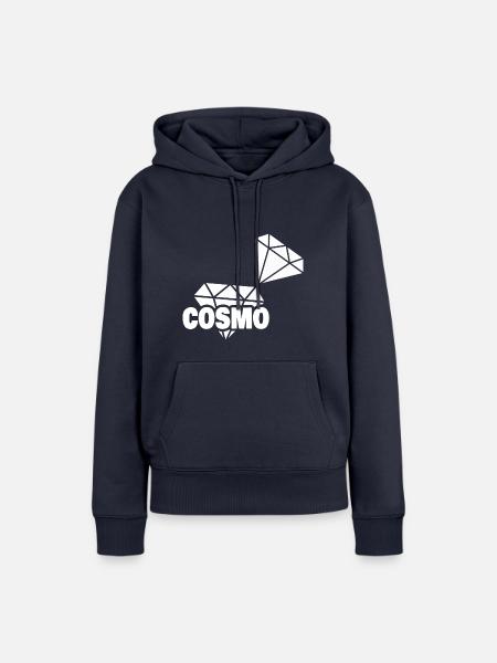 Cosmo als Kostbar - Frauen Premium Bio Hoodie - Navy