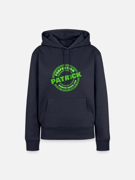 Patrick - Frauen Premium Bio Hoodie - Navy