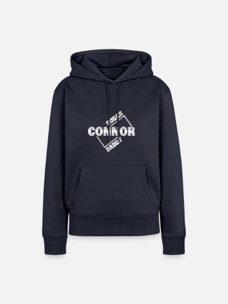 Sugardaddy Connor - Frauen Premium Bio Hoodie - Navy