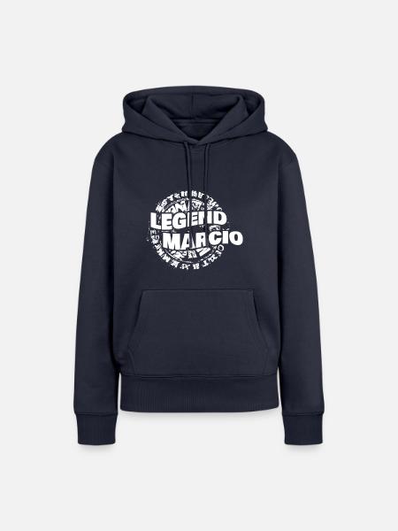 Marcio - Frauen Premium Bio Hoodie - Navy