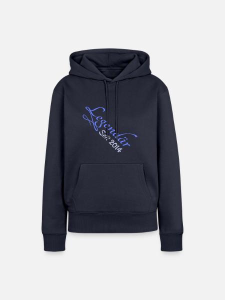 2014 - Frauen Premium Bio Hoodie - Navy