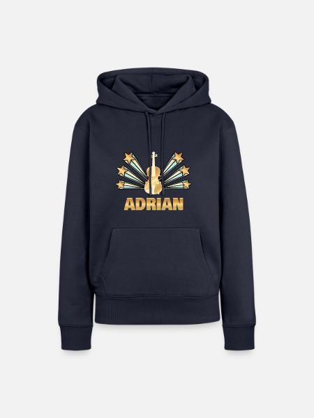 Band Adrien - Frauen Premium Bio Hoodie - Navy