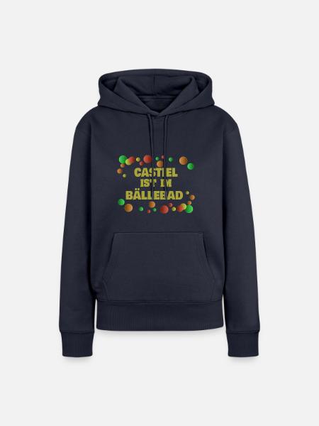 Bällebad Castiel - Frauen Premium Bio Hoodie - Navy