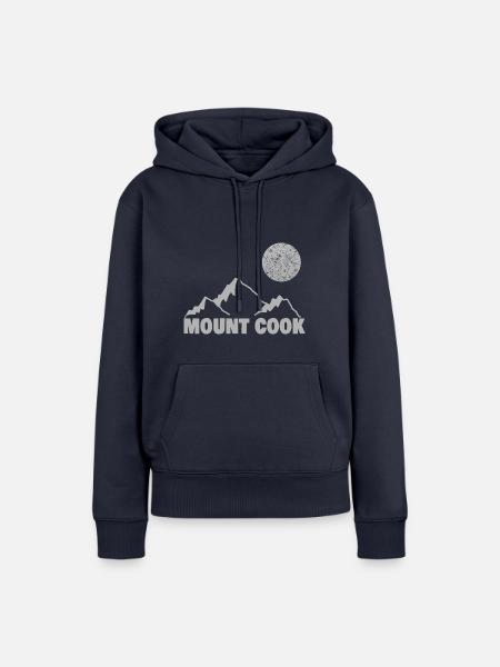 cook als Klettern - Frauen Premium Bio Hoodie - Navy