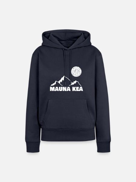 Bergsport kea - Frauen Premium Bio Hoodie - Navy