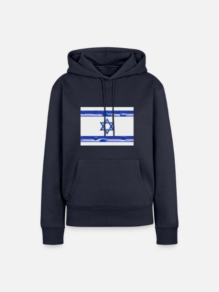 Israel - Frauen Premium Bio Hoodie - Navy