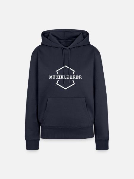 Arbeit Musiklehrer - Frauen Premium Bio Hoodie - Navy