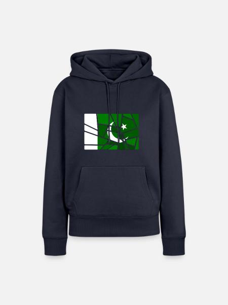 Pakistan Pakistan - Frauen Premium Bio Hoodie - Navy