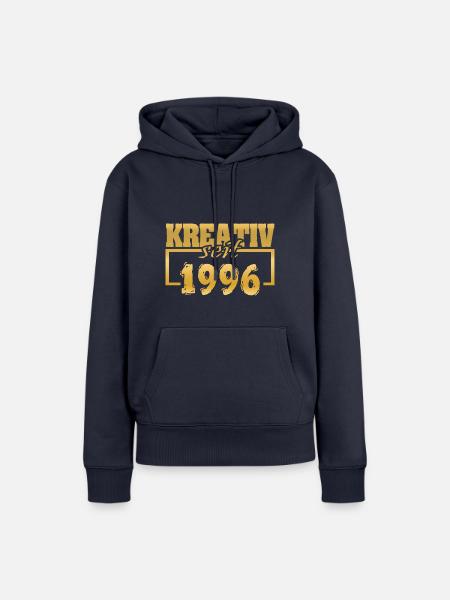 Kunst 1996 - Frauen Premium Bio Hoodie - Navy