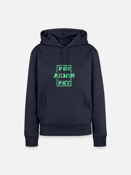 Geschenk für Aidan - Frauen Premium Bio Hoodie - Navy
