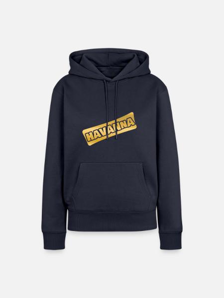 Havanna als Vorname - Frauen Premium Bio Hoodie - Navy