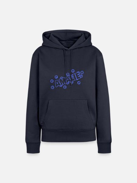 Liebe Amalie - Frauen Premium Bio Hoodie - Navy