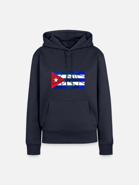 Kuba Kuba - Frauen Premium Bio Hoodie - Navy