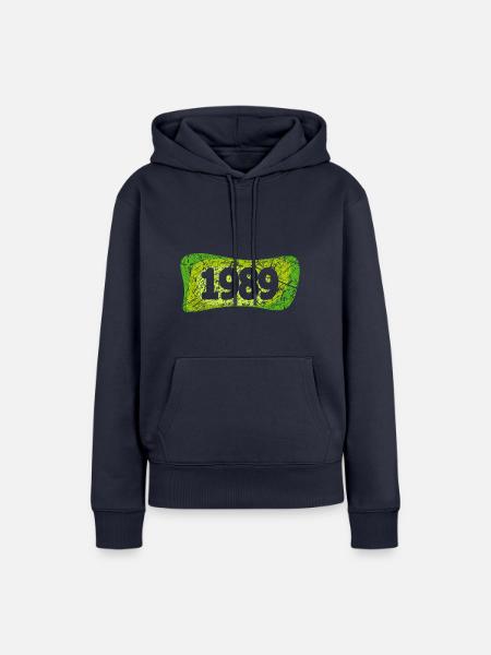 Kratzer 1989 - Frauen Premium Bio Hoodie - Navy