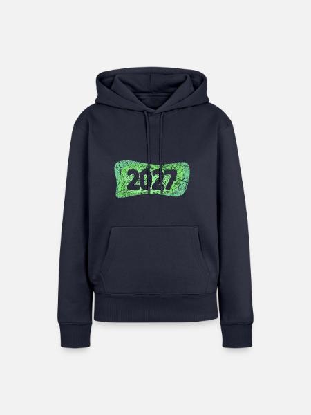 Kratzer 2027 - Frauen Premium Bio Hoodie - Navy