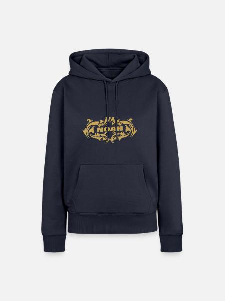 Noah - Frauen Premium Bio Hoodie - Navy