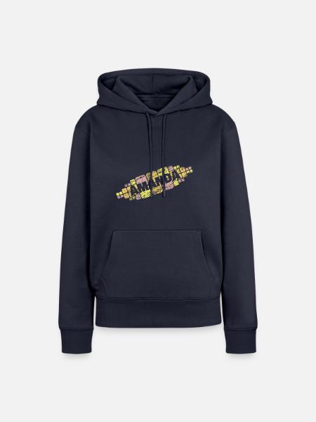Amanda - Frauen Premium Bio Hoodie - Navy