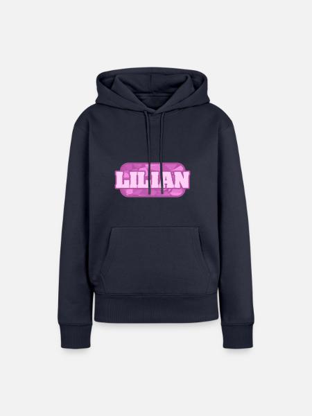 Lilian - Frauen Premium Bio Hoodie - Navy
