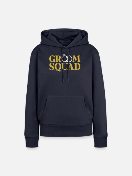 Bräutigam Squad - Frauen Premium Bio Hoodie - Navy