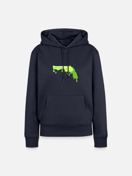 DripDrop Revolver - Frauen Premium Bio Hoodie - Navy