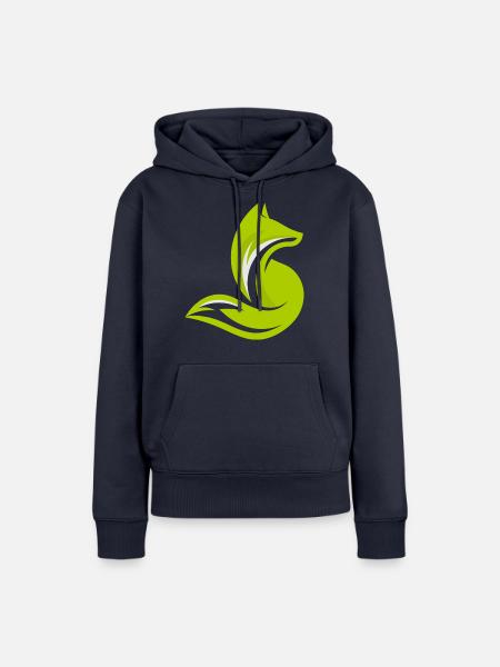 Fox lift 6 - Frauen Premium Bio Hoodie - Navy