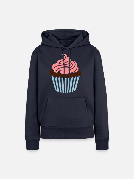 Cupcake - Frauen Premium Bio Hoodie - Navy