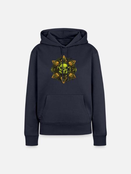 Tschernobyl-Atom 10 - Frauen Premium Bio Hoodie - Navy