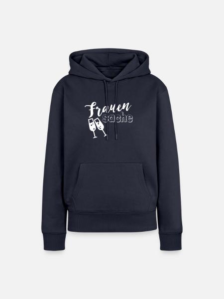 Frauensache - Frauen Premium Bio Hoodie - Navy