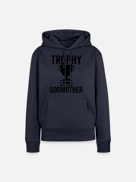 Trophäe Patin - Frauen Premium Bio Hoodie - Navy