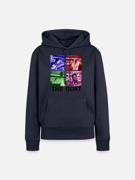 Die Ziege - Frauen Premium Bio Hoodie - Navy