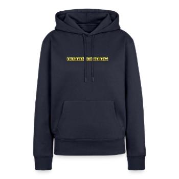 Süßes Kätzchen - Frauen Premium Bio Hoodie - Navy - Vorne - Julia (174cm)