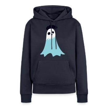 Spirit - Women’s Premium Organic Hoodie - navy - Front - Julia (174cm)