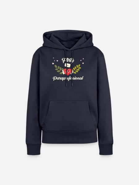 Flirty Paraprofessional - Frauen Premium Bio Hoodie - Navy