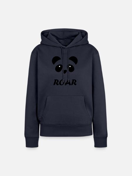 Brüllen - Frauen Premium Bio Hoodie - Navy