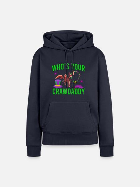 Mardi Gras - Frauen Premium Bio Hoodie - Navy
