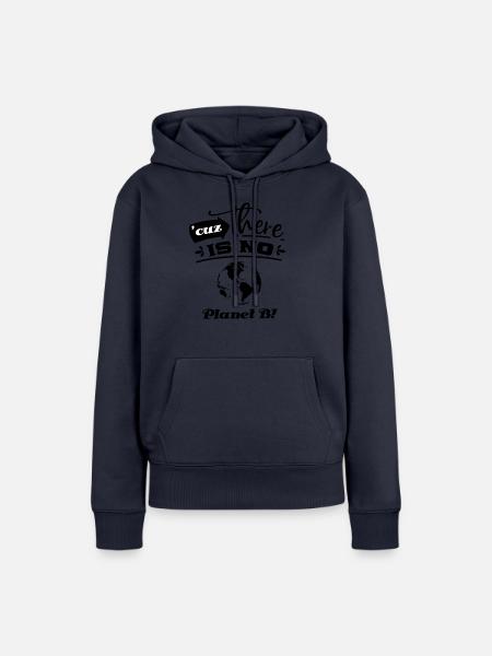 No Planet B - Frauen Premium Bio Hoodie - Navy