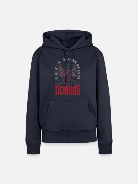 Occult - Frauen Premium Bio Hoodie - Navy