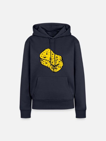 Schwamm - Frauen Premium Bio Hoodie - Navy