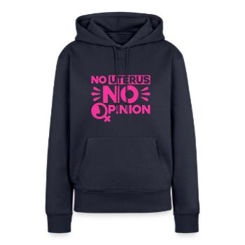 Women's Rights Feminist Empowerment - Women’s Premium Organic Hoodie - navy - Front - Julia (174cm)