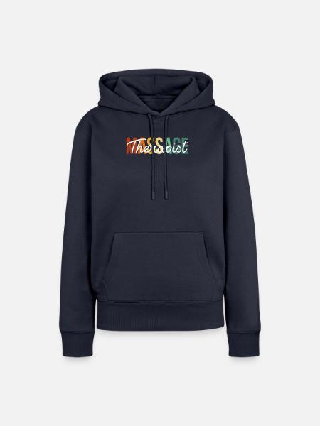 Massage Therapist - Frauen Premium Bio Hoodie - Navy