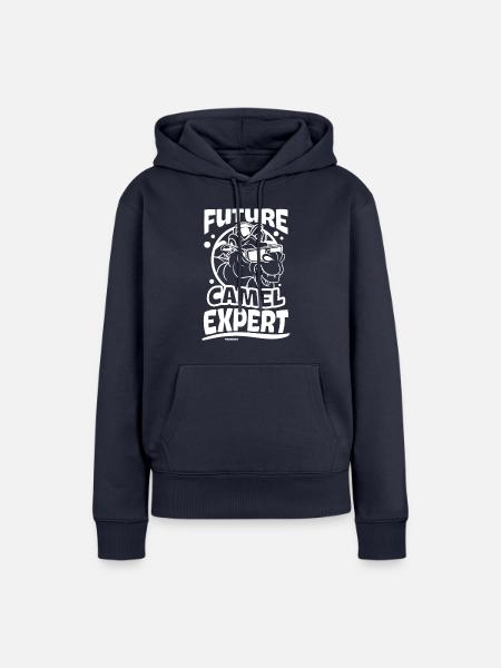 Future Camel Expert - Frauen Premium Bio Hoodie - Navy