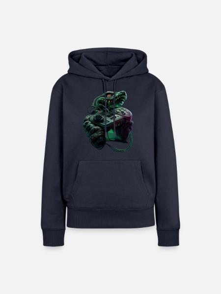 Gaming Viper - Frauen Premium Bio Hoodie - Navy