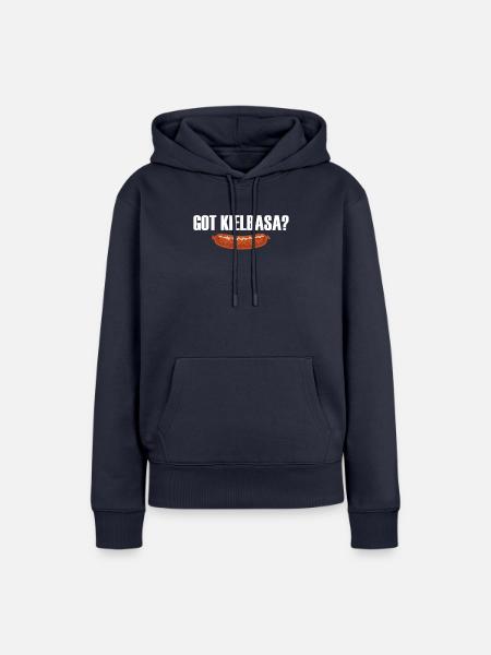 got kielbasa - Frauen Premium Bio Hoodie - Navy