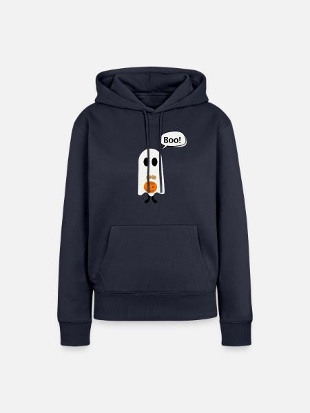 Kleiner Geist - Frauen Premium Bio Hoodie - Navy