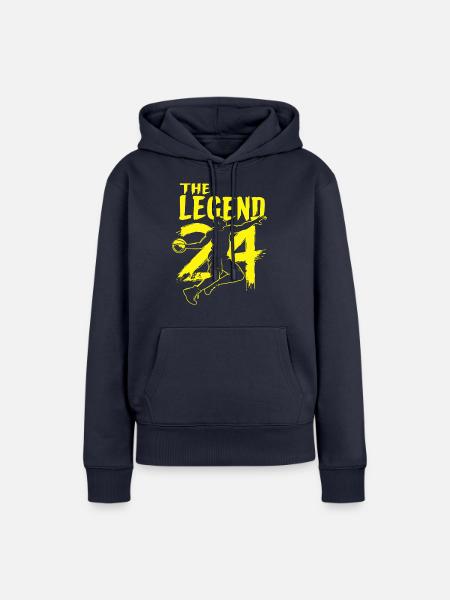 DIE LEGENDE 24 - Frauen Premium Bio Hoodie - Navy
