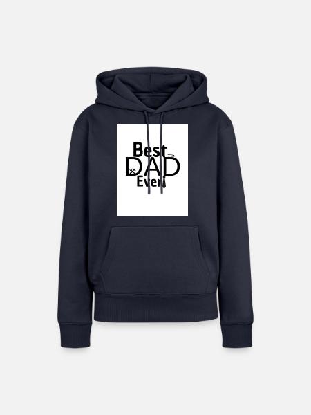 Dad - Frauen Premium Bio Hoodie - Navy