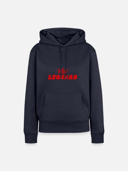 Leonard - Frauen Premium Bio Hoodie - Navy